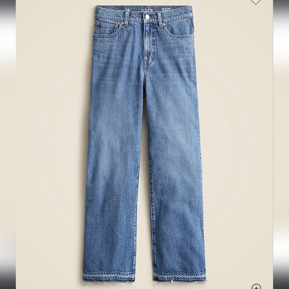 J.Crew High Rise '96 Kickout Jean